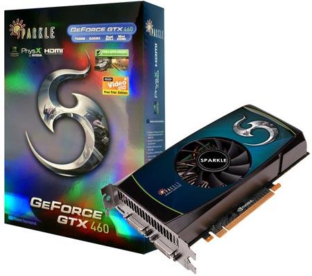 Игровое железо - Sparkle ставит на 3D-карту GeForce GTX 460 вдвое больше памяти